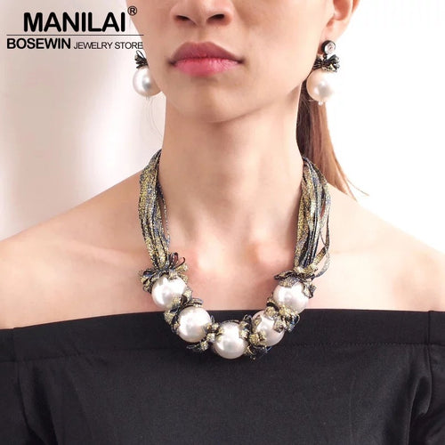 Large Pearl necklace