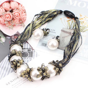 Large Pearl necklace
