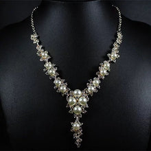 Load image into Gallery viewer, Pearl stone necklace
