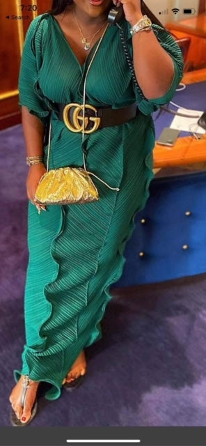 Summer Kaftan Dress and Head wrap