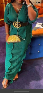 Summer Kaftan Dress and Head wrap