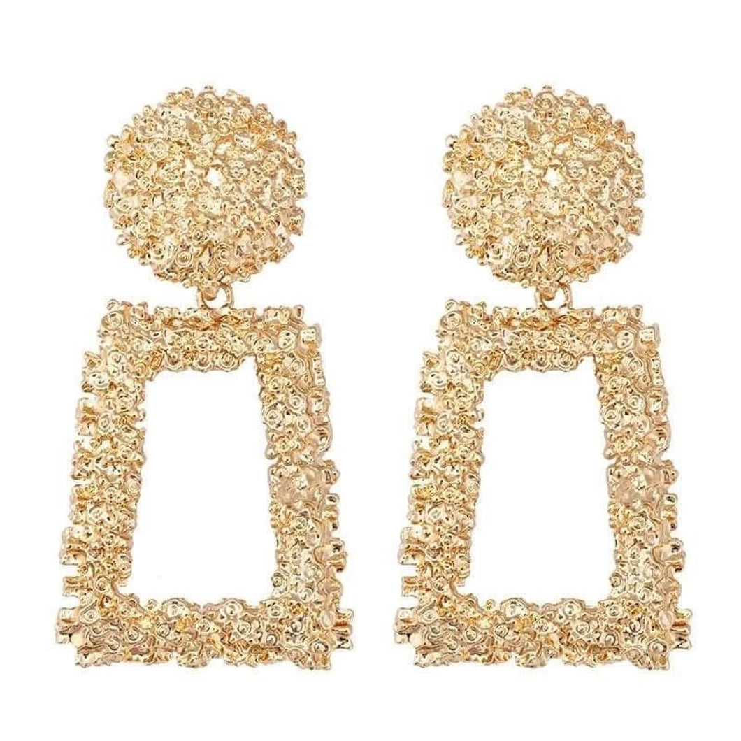 Diamante Gold Earrings