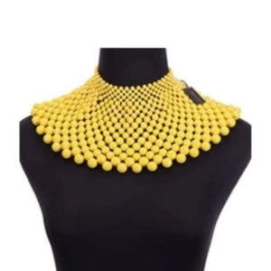 Indian Bead Maxi Necklace