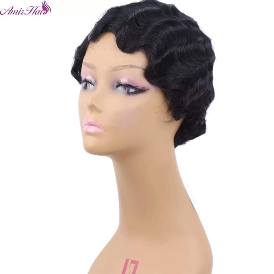 Pixie cut synthetic Wig