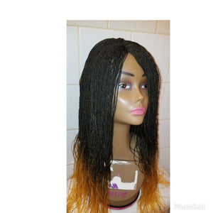 Senegalese Twist Braided Wig (Lace Closure)