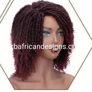 Soft Synthetic wig 6in faux locs