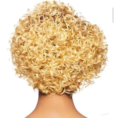 Synthetic Short Curly Bob Wig