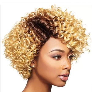 Synthetic Short Curly Bob Wig