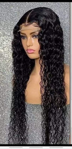 Virgin Brazillian Human Hair(Water Wave) 4x4