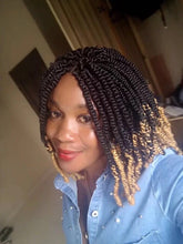 Load image into Gallery viewer, Kinky Curly Twist Lace Wig