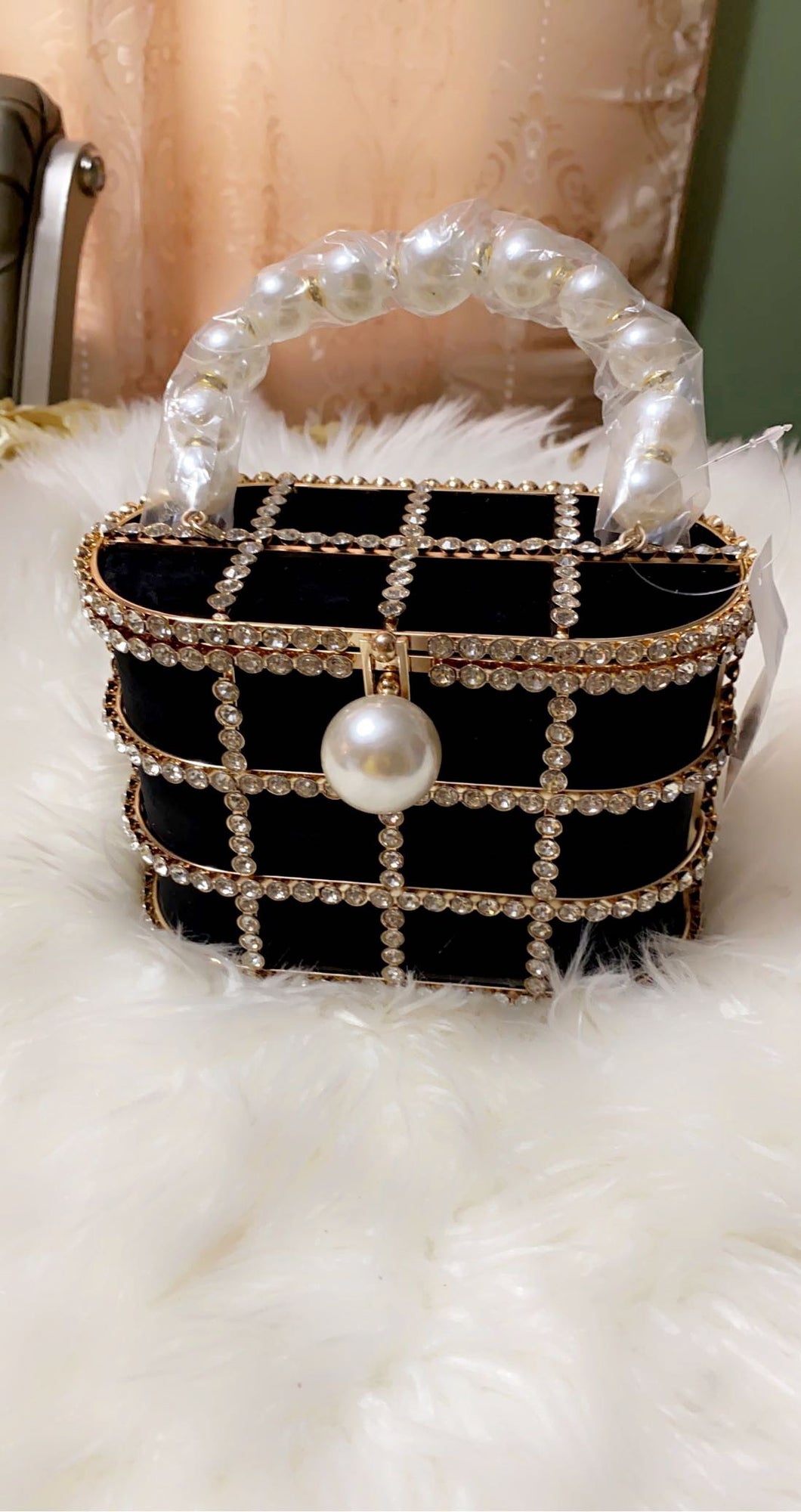 Pearl mini fashion bag